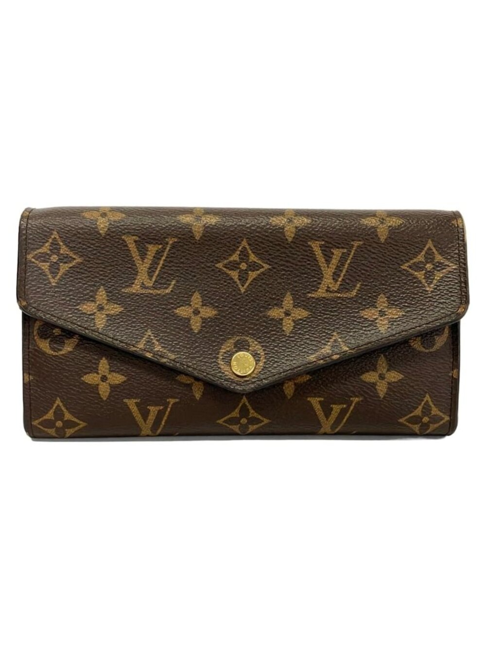 Louis Vuitton Wallet Monogram Portefeuille Sarah Fuchsia